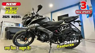 2025 Bajaj Pulsar Ns125 ABS Model - Review | 3+ New updates All Features | Price & colours 