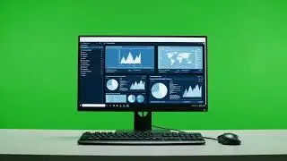 Gaming PC Green Screen | Free Workstation Stock Video for VFX