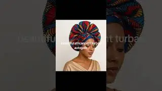beautiful africanprint turban autogele #made in kenya #goviral #fashionandbeauty #fyp