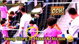 😉The funny reaction of messi when ciro messi tries to open can bottel | messi news today