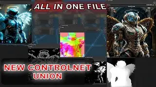 Учебное пособие Comfyui: SDXL Controlnet Union &mdash; всё в одном #comfyui #comfyuitutorial #controlnet