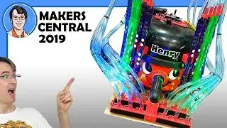 Henry Hoover goes to Makers Central 2019 | James Bruton