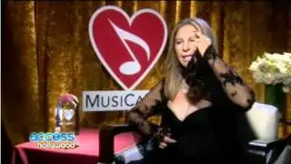 Barbra Streisand - 02-13-2011 - ACCESS HOLLYWOOD - Extended Interview - MusiCares - Grammys 2011