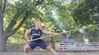 Kung Fu Weapons training - 51 Years Old