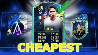 89 TOTS Federico Chiesa SBC Cheapest Solution!! #FIFA21