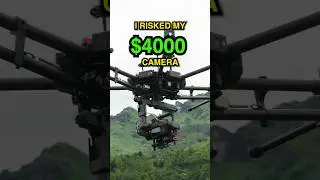 I put my Nikon camera on a giant drone