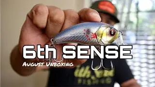 6th Sense - August Super 6 Sack (UNBOXING) & Unexpected Swim Bait Catch