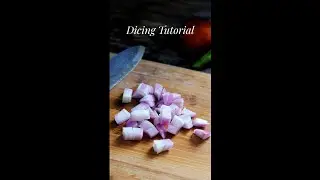 How to Dice with a Chef Knife?