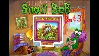 Snail Bob (Mobile Game) Gameplay Walkthrough Part 3: The Nile Mile