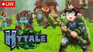 🔴LIVE | Expanding the Build | Hytale Multiplayer Server and Gameplay | Part 8