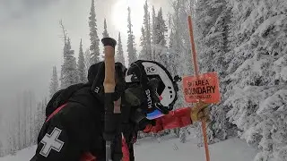 -20 Degrees Below Zero! - A Dangerously Cold Day on Ski Patrol