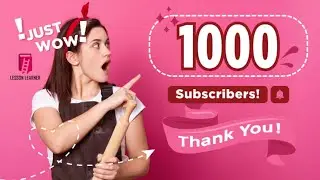 Alhamdulillah 1000 Subscribers Complete 🎉 | Thank You My YouTube Family | Milestone Celebration