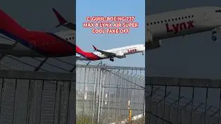LYNX AIR TAKE OFF AT TORONTO PEARSON AIRPORT #canada #aviation #yyz