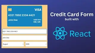 React Credit Card | React project