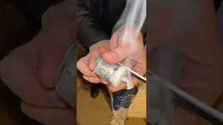 Mit Vape echtes Feuerwerk anz&uuml;nden🔥🧨😳