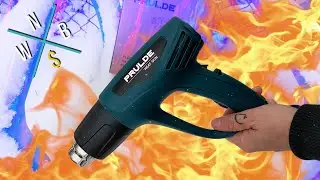PRULDE 1500W Dual Temperature Heat Gun - Unboxing & Review