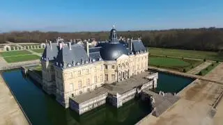 Chateau de Vaux le Vicomte filmé avec Bebop 2