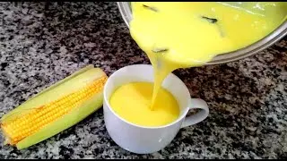 ATOLITO DE ELOTE AMARILLO!!// con el tips para que no se corte ¡riquísimo!