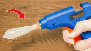 Very few people know this secret! Just Inject Hot Glue into a Condom Mold!
