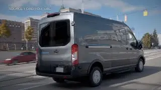 Ford Unveils Fully Electric Commercial Cargo Van