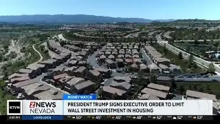 President Trump signs executive order aimed at boosting housing market