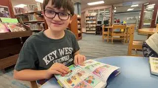 CTD (Cheyann, Tyler, Dakota) at the Library 