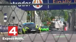 Fans embrace as racing returns to the streets of Downtown Detroit