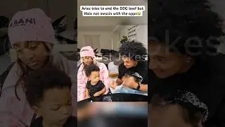 Halo standin on business bout his dad😭#ddg #teetee #halo #aries