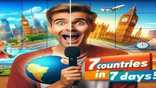 Conquering Europe in 7 Days: A Speedrun Travel Challenge!