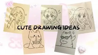 Easy cute drawing ideas ~♡~ Drawings form Pinterest