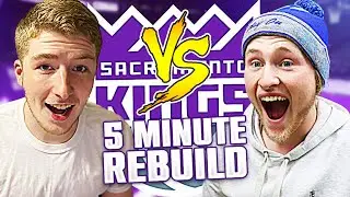SACRAMENTO KINGS REBUILD CHALLENGE VS CAMREBUILDS IN NBA 2K22