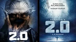 2.0 New Evil First look poster -  Rajinikanth, Akshay Kumar