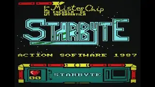 Starbyte - Amstrad CPC - Short gameplay