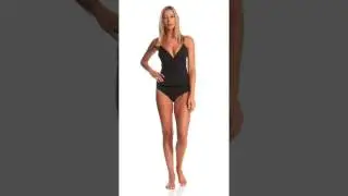 Penbrooke Swimwear Solid Basic Pant Bikini Bottom | SwimOutlet.com