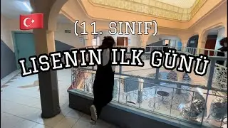 OKULUN İLK GÜNÜ VLOG geleneksel vlogum | lisenin ilk günü 11. sınıf (kaçtık)