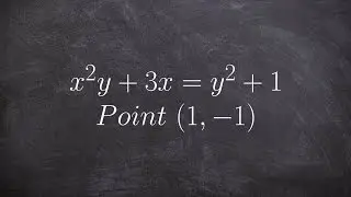 How to implicitly differentiate an evaluate through a point