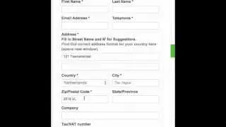 Now autofill and check your billing and shipping address