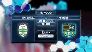 2.liga 2021/2022 5.kolo: MFK Skalica - FC Košice (Zostrih)