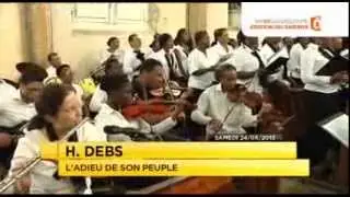 Guadeloupe Karukera - Henry DEBS funéraille
