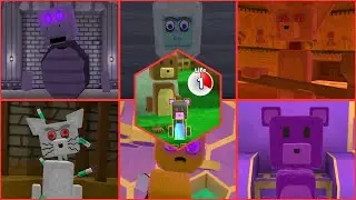 Super Bear Adventure All Boss VS Tiny Bear With One Health