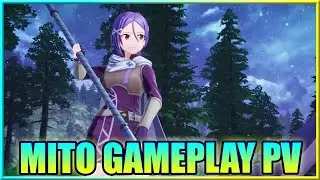 Sword Art Online Fractured Daydream DLC4, Symphony of a Dazzling Dawn - Mito Gameplay Preview