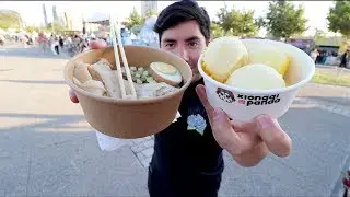 Probando comida CHINA | Fesiluz CHILE 2020