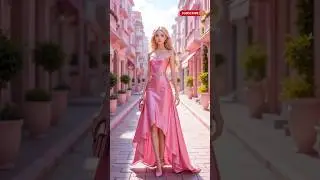 ✨DISNEY PRINCESSES AS BARBIE GIRL  #disney #aiart #fashion #barbie