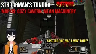 GZDoom | DBP 35: Stroggman's Tundra vs Inferno Suture | Map 05: Cozy cavern, mean machinery