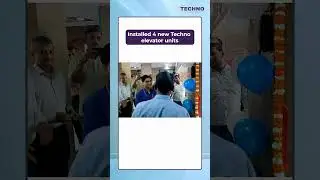 Techno Industries is now at Bhavishya Nidhi Bhavan, Delhi with four new elevator units.