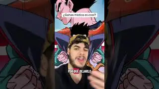 Gohan m&iacute;stico si o no? #Shorts #Gohan #GohanMistico #DragonBall #AnimeDebate #SuperSaiyajin #dbz