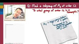 301.8T Stream: Subgroups of A5