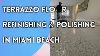 Terrazzo Floor Refinishing and Polishing in Miami