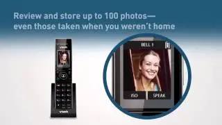 VTech&reg; IS7121-2 Video Doorbell - The Cordless Phone with Video Intercom