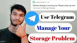 Manage Your Storage Problem By Using Telegram Cloud Storage
